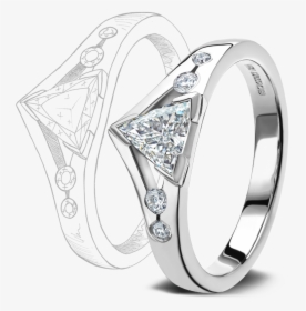 Png Transparent Engagement Ring Chalk - Pre-engagement Ring, Png Download, Transparent PNG