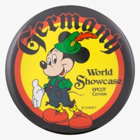 Epcot Center World Showcase Germany Entertainment Button - Epcot Germany Logo, HD Png Download, Transparent PNG