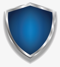 Blue Shield One Top Point Badge With White Border - Blue Shield Badge, HD Png Download, Transparent PNG