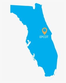 Florida Map, HD Png Download, Transparent PNG