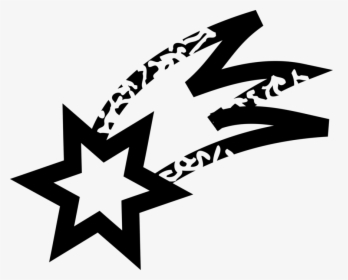 Vector Illustration Of Shooting Star Of Bethlehem At - Shooting Star Clip Art, HD Png Download, Transparent PNG
