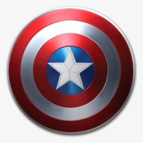 2019 Fiji 10 Gram Proof Silver Domed Captain America - Captain America Shield, HD Png Download, Transparent PNG