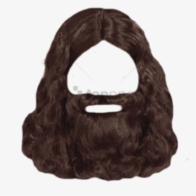 Download Hippie Images Background - Jesus Hair Transparent Background, HD Png Download, Transparent PNG