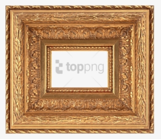 Transparent Antique Picture Frame Png - Картинные Рамки Для Фотошопа, Png Download, Transparent PNG