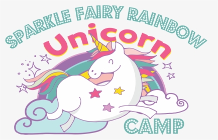 Sparkle Fairy Rainbow Unicorn Camp - Cartoon, HD Png Download, Transparent PNG