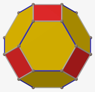 Polyhedron Truncated 8 From Yellow Max, HD Png Download, Transparent PNG
