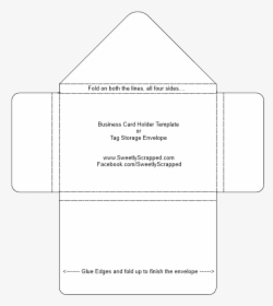 Foldable Envelope Template Transparent, HD Png Download, Transparent PNG