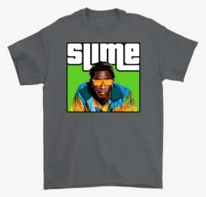 Young Thug Slime Thugger Rap T Shirt - Young Thug, HD Png Download, Transparent PNG