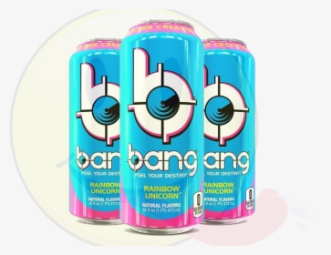 Bang Rainbow Unicorn - Rainbow Unicorn Bang Energy Drink, HD Png Download, Transparent PNG