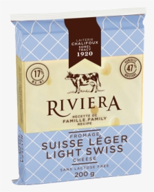 Maison Riviera Light Swiss 200 G - Fromage Riviera Leger, HD Png Download, Transparent PNG
