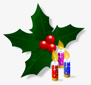 Transparent Christmas Holly Garland Clipart - Holly Leaf Png, Png Download, Transparent PNG