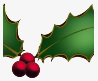 Christmas Holly Clipart Clipart Christmas Holly Clipart - Christmas Holly, HD Png Download, Transparent PNG