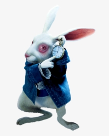 Alice In Wonderland - White Rabbit Alice In Wonderland Movie, HD Png Download, Transparent PNG