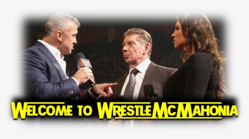 Welcome To Wrestlemcmahonia - Shane Mcmahon Vince Mcmahon, HD Png Download, Transparent PNG