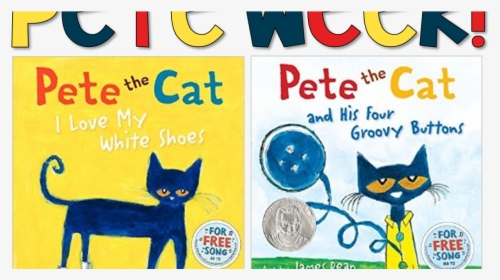 Pete The Cat And His Four Groovy Buttons - Pete The Cat And His Four Groovy Buttons Book, HD Png Download, Transparent PNG