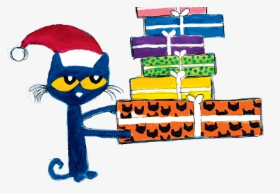 Pete The Cat Christmas Clipart, HD Png Download, Transparent PNG