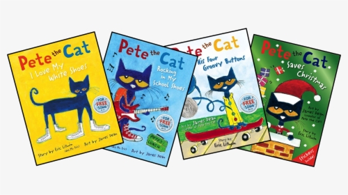 There Are 40 And Counting Pete The Cat Books - Cartoon, HD Png Download, Transparent PNG