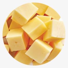 Swiss Cheese - Cheese Cubes Top View, HD Png Download, Transparent PNG