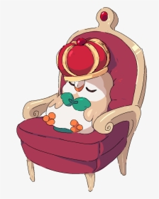 Rowlet In A Chair, HD Png Download, Transparent PNG