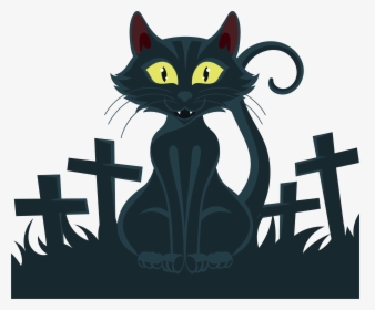 Vector Cats Wild Cat - Black Cat, HD Png Download, Transparent PNG