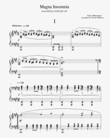 Insomnia Piano Sheet Music, HD Png Download, Transparent PNG