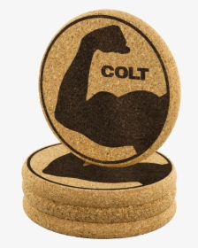 Colt Cork Bicep Coasters - Trophy, HD Png Download, Transparent PNG