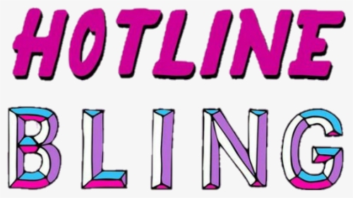 ##hotline #bling #hotlinebling #quote #cute #pink #sticker, HD Png Download, Transparent PNG