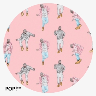 Pop Coated Pink Hotline Bling Design On An Expanding - Drake Hotline Bling Draw, HD Png Download, Transparent PNG