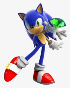 Sonic Chaos Emerald - Sonic With Chaos Emeralds, HD Png Download, Transparent PNG