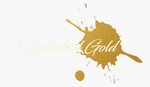 Gold Splash Png Png Library Download - Calligraphy, Transparent Png, Transparent PNG