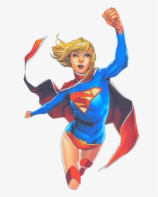 Supergirl Clipart Superboy - Supergirl New 52 Png, Transparent Png, Transparent PNG
