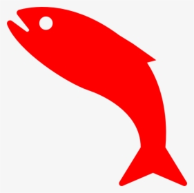 Red Clip Art At - Red Fish Clip Art, HD Png Download, Transparent PNG