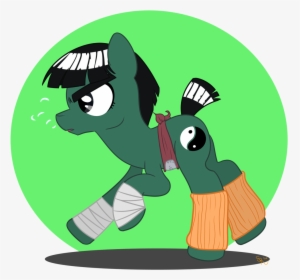 Silver-fox17, Naruto, Ponified, Rock Lee, Safe, Solo - Rock Lee Pony, HD Png Download, Transparent PNG