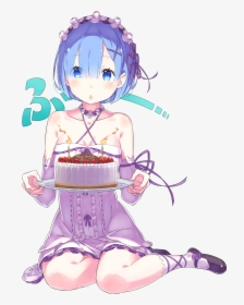Rem Re Zero Birthday, HD Png Download, Transparent PNG