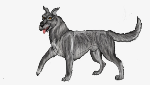 Mixed Breed Great Dane X Irish Wolf Hound Open By Lighteningfox - Fox Hound Wolfhound Mix, HD Png Download, Transparent PNG