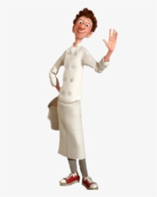 Transparent French Chef Clipart - Linguini Ratatouille Full Body, HD Png Download, Transparent PNG