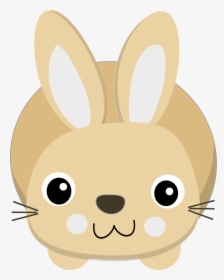 Cute Bunny - Cute Rabbit Clip Art, HD Png Download, Transparent PNG