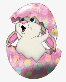 Easter Cute Bunny In Egg Transparent Png Clipart - Animated Don T Work Too Hard, Png Download, Transparent PNG