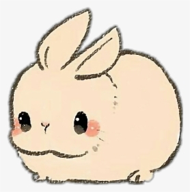 Rabbit Rabit Animal Pet Kawaii Cute - Cute Baby Bunny Drawing, HD Png Download, Transparent PNG