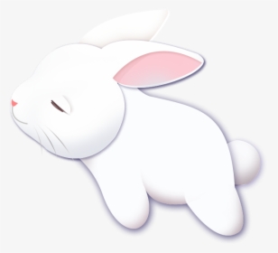 Cute Bunny Png Download - 中秋 节 玉兔, Transparent Png, Transparent PNG