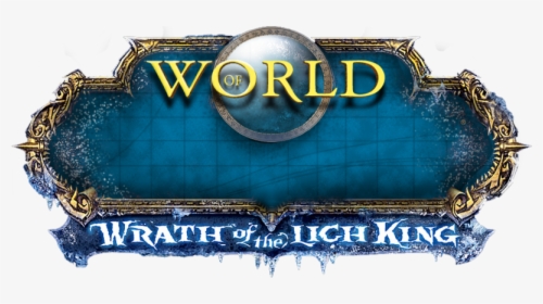 World Of Warcraft Wrath Of The Lich King Png , Png - Logo World Of Warcraft Wrath Of The Lich King, Transparent Png, Transparent PNG