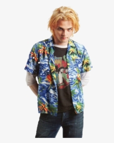 Image Image Gerard Way Png - Gerard Way Blond Hair, Transparent Png, Transparent PNG