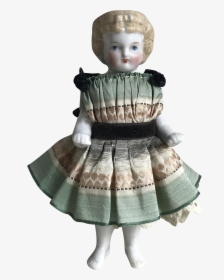 Beautiful, Antique Frozen Charlotte China Doll - Figurine, HD Png Download, Transparent PNG