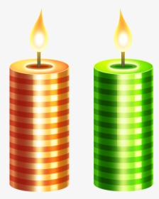 Christmas-candles - Candle Png, Transparent Png, Transparent PNG