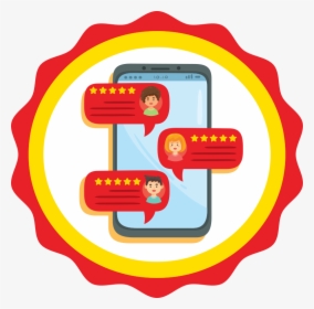 Feedback Badge Icon - Orange, HD Png Download, Transparent PNG