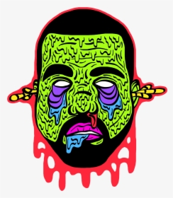 Transparent Kanye West Face Png - Kanye West Zombie, Png Download, Transparent PNG