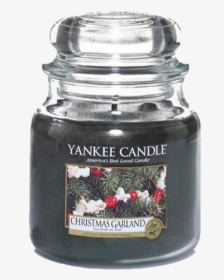 #moodboard #niche #aesthetic #christmas #candle #yankeecandle - Yankee Candle Christmas Garland, HD Png Download, Transparent PNG