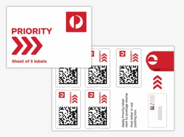 Booklet Of 5 Product Photo Internal 1 Details - Priority Letter Australia Post, HD Png Download, Transparent PNG