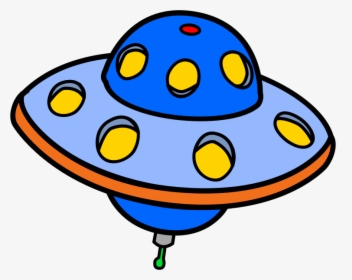 Ufo Black And White Clipart, HD Png Download, Transparent PNG