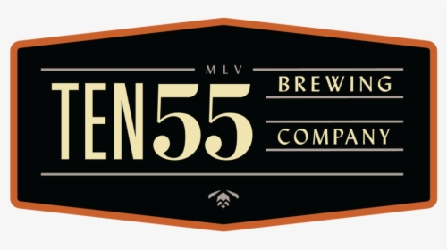 Ten55 Brewing Co Logo Horizontal - Ten 55 Brewery, HD Png Download, Transparent PNG